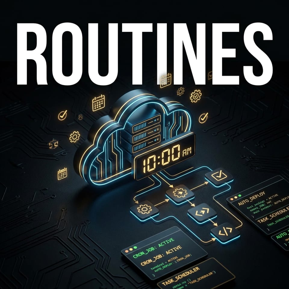 Claude Code Routines: запускай ИИ по расписанию без сервера