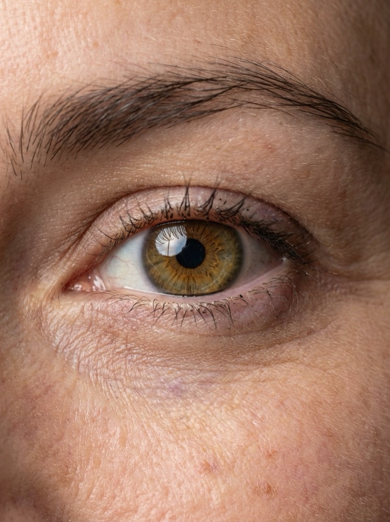 Макро глаз — текстура радужки